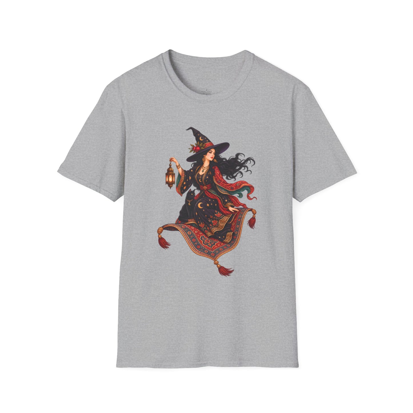 Witch and the Magic Carpet Unisex T-Shirt