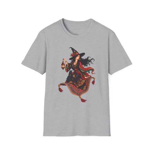 Witch and the Magic Carpet Unisex T-Shirt