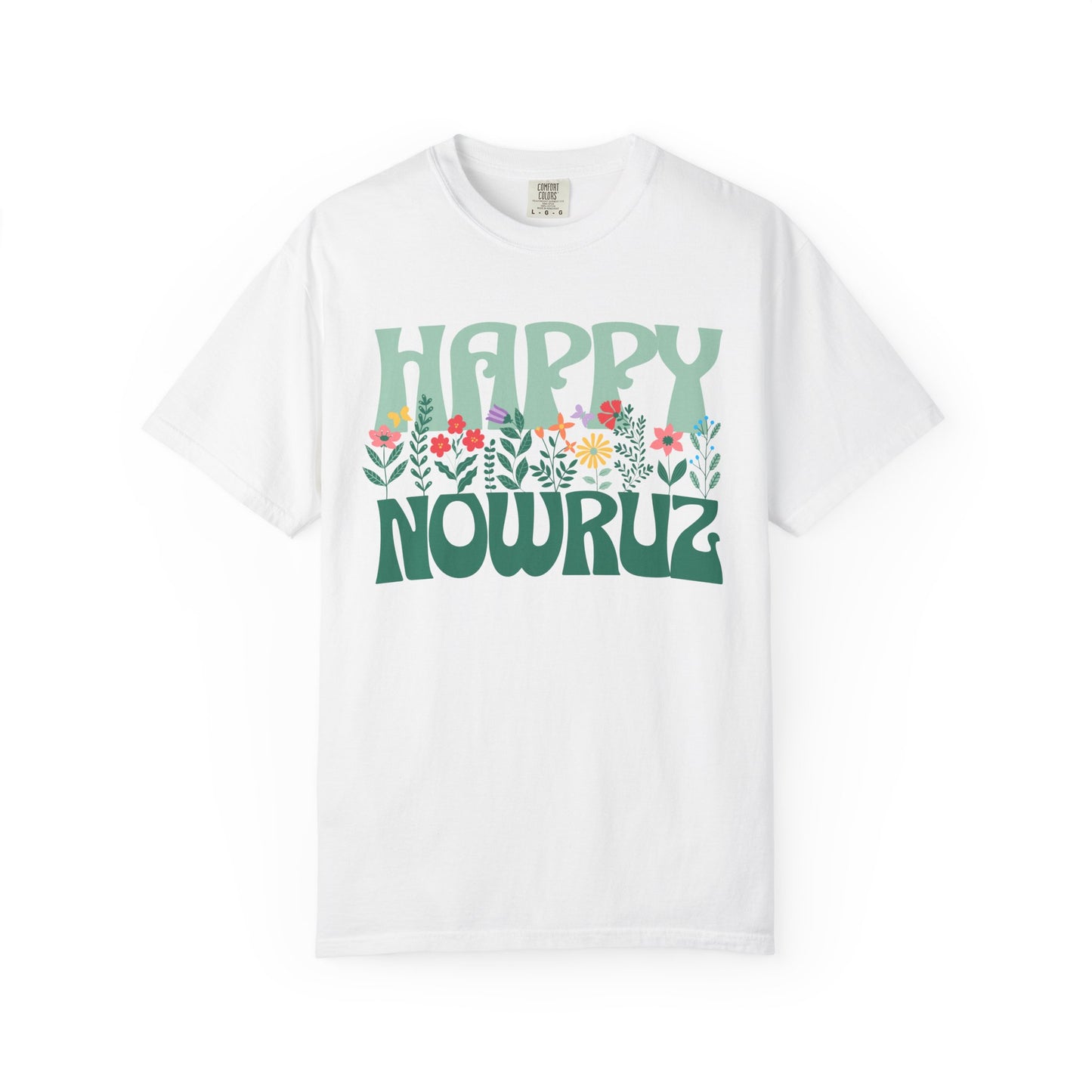 Happy Nowruz Floral Premium Tee