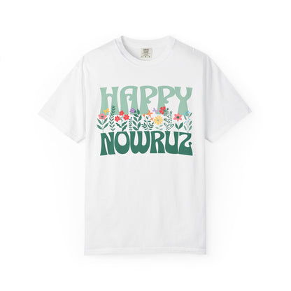 Happy Nowruz Floral Premium Tee