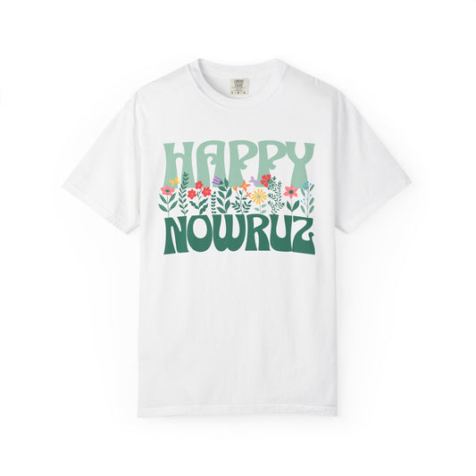Happy Nowruz Floral Premium Tee