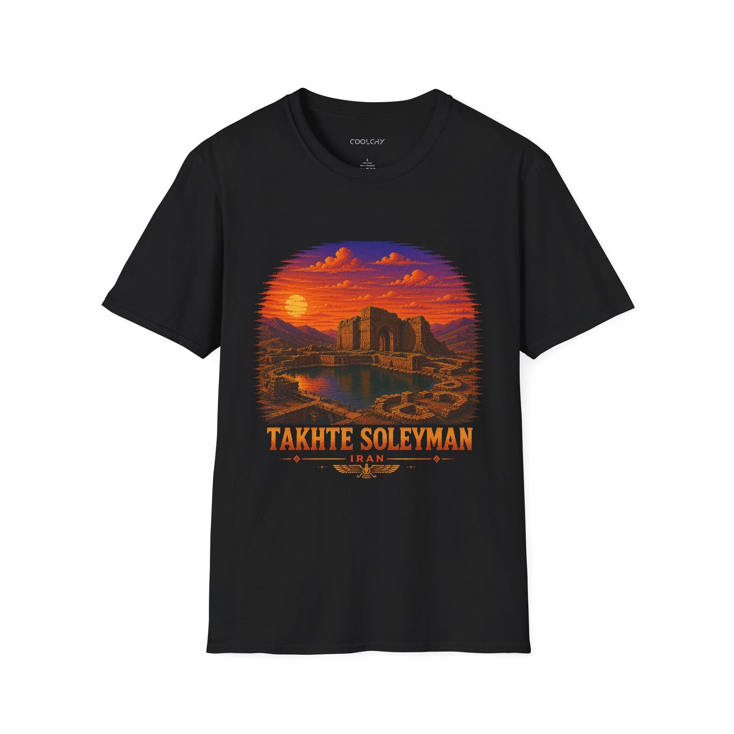 Takhte Soleyman - Pixel Art Unisex T-Shirt