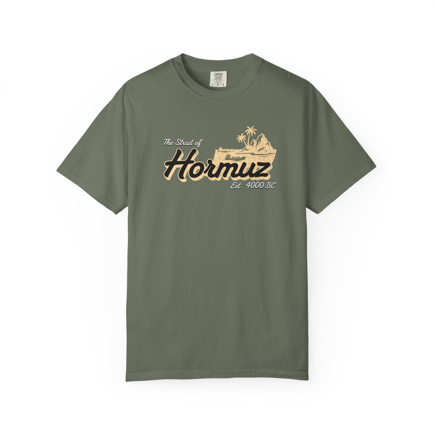 Strait of Hormuz Scene Premium Tee