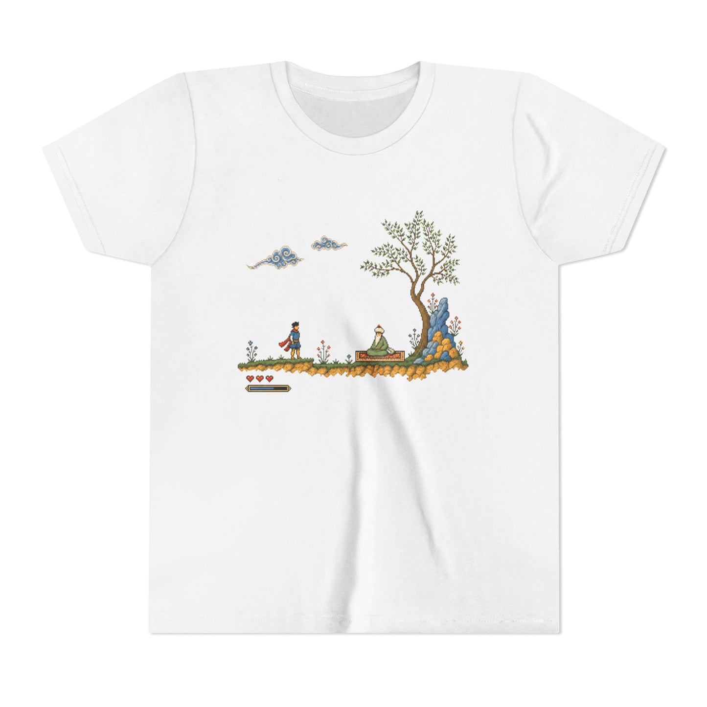 Retro Quest - Pixel Art Youth Tee