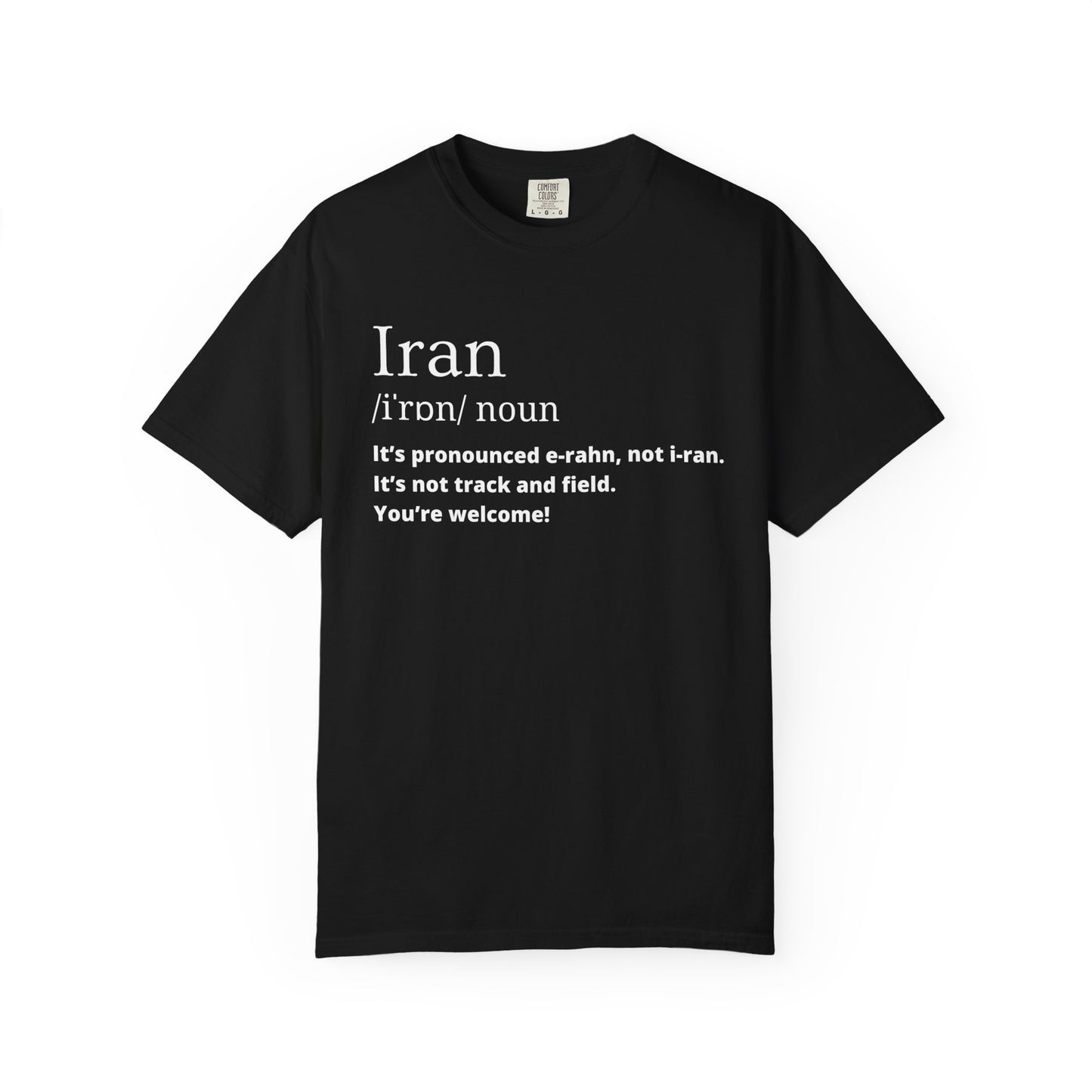 Iran Pronunciation Premium Tee