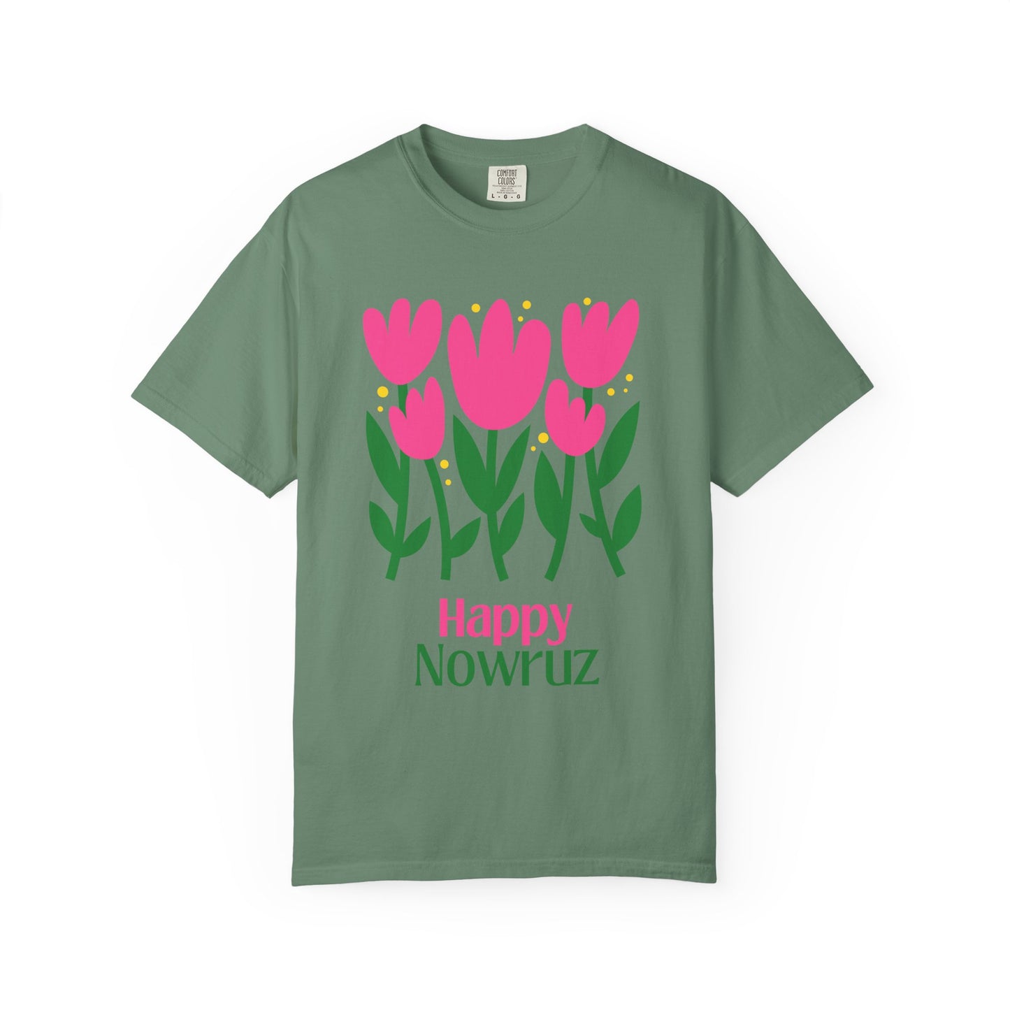 Happy Nowruz Tulips Premium Tee