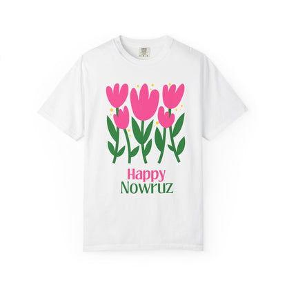Happy Nowruz Tulips Premium Tee