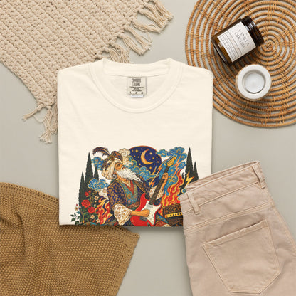 Khayyam on Guitar Premium Tee