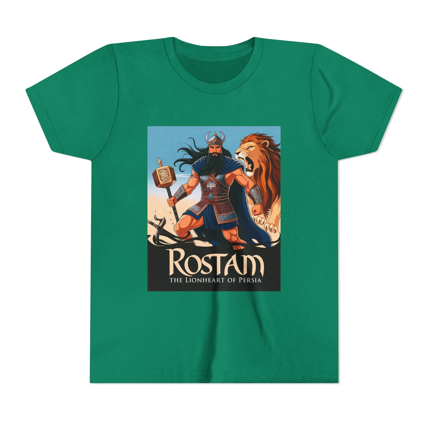 Rostam, the Lionheart of Persia Youth Tee