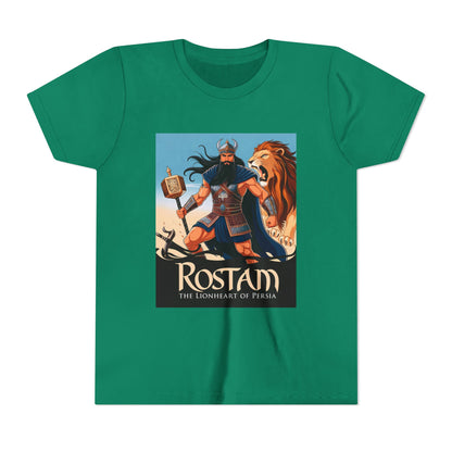 Rostam, the Lionheart of Persia Youth Tee