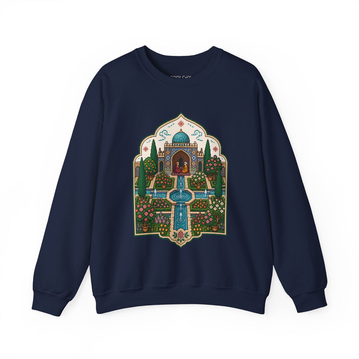 Persian Garden Miniature - Pixel Art Sweatshirt