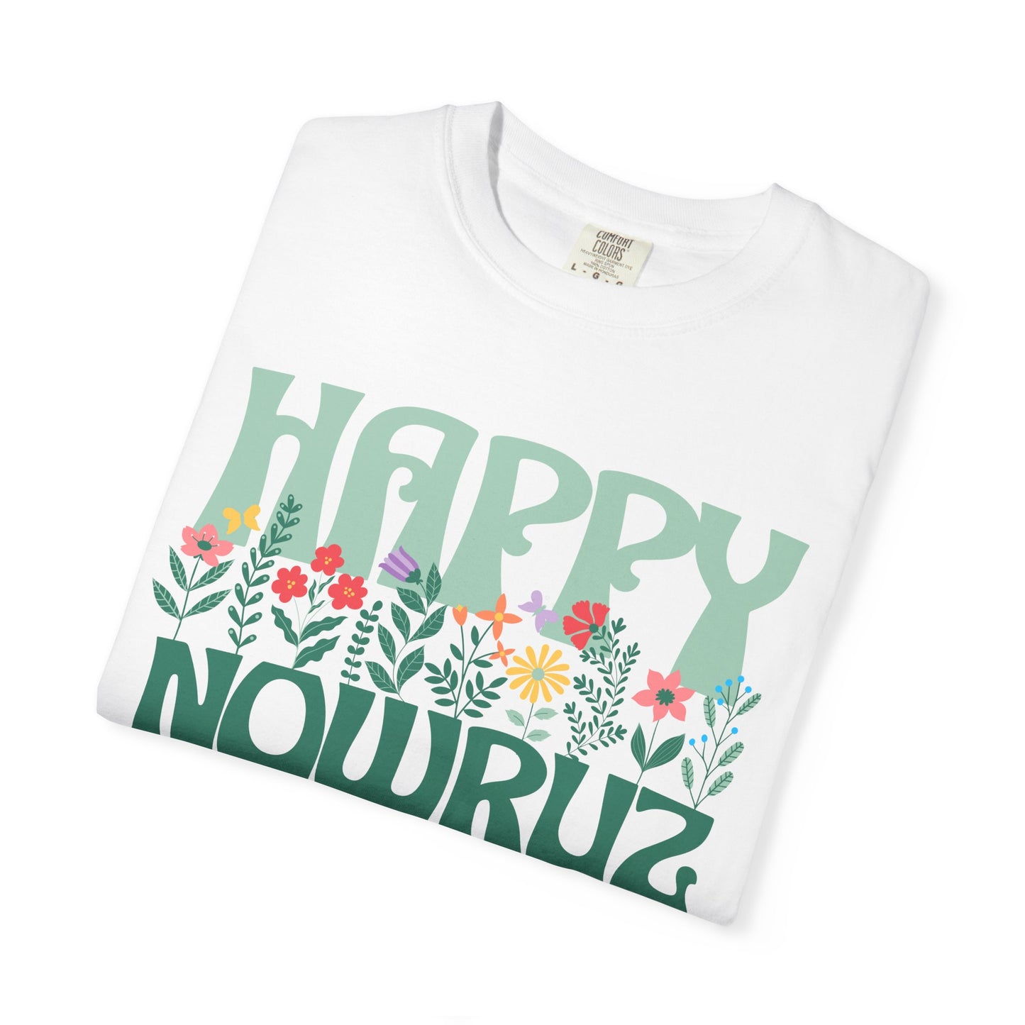 Happy Nowruz Floral Premium Tee
