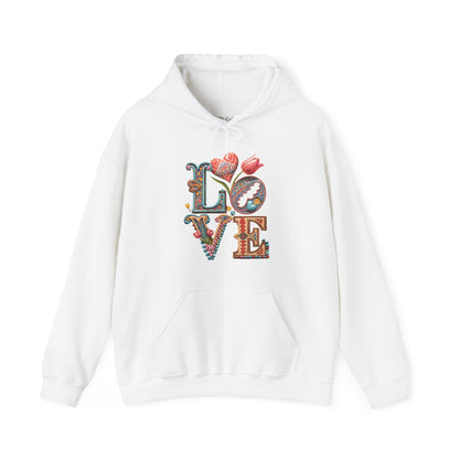 Persian Love Blossoms Hoodie