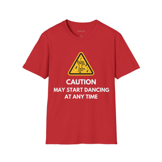Dance Caution Sign Unisex T-Shirt