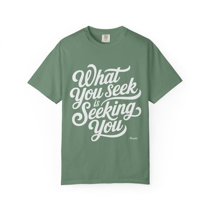 What you seek is seeking you - Rumi Premium Tee