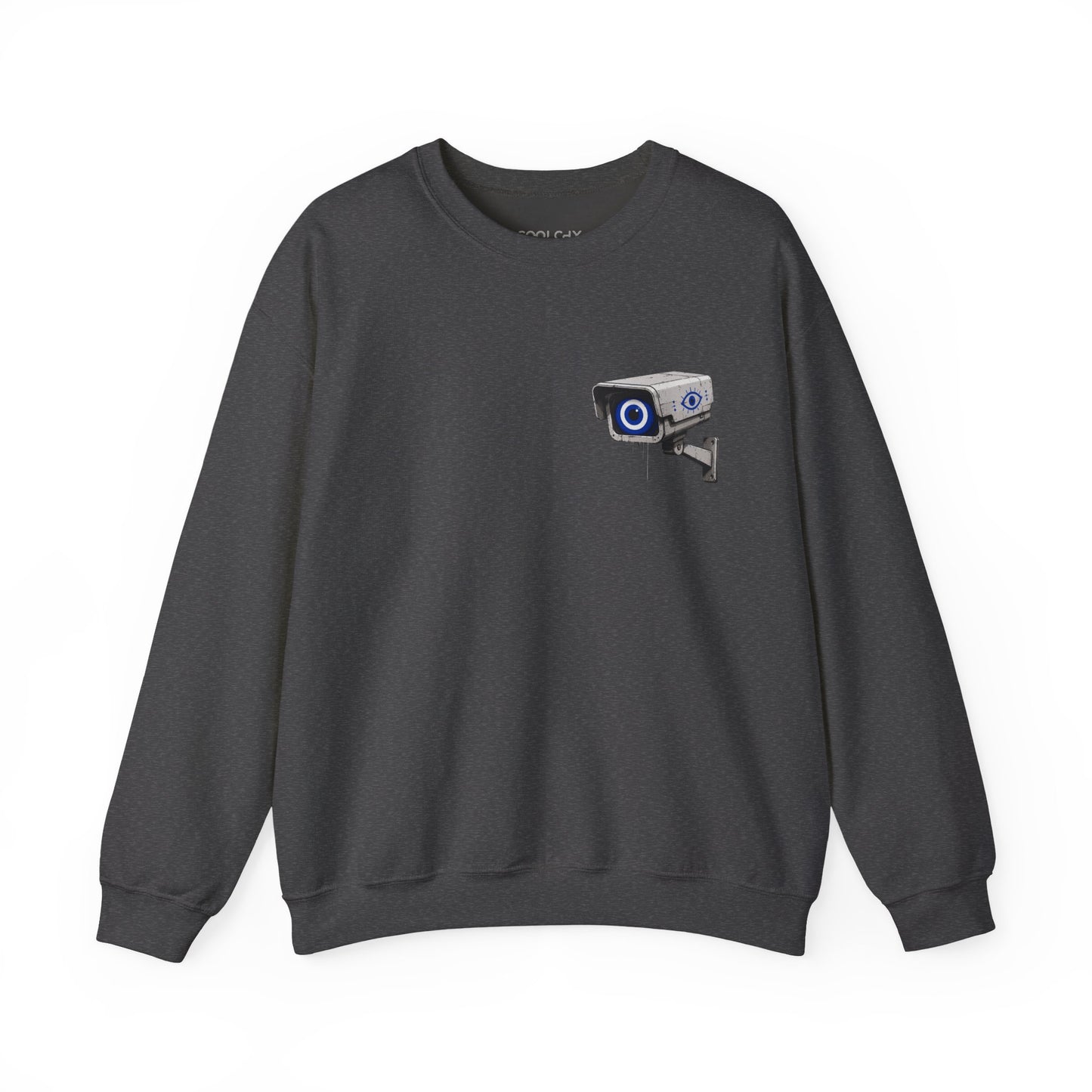 Evil Eye Watching Sweatshirt - Chest Print