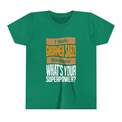 I make Ghormeh Sabzi disappear Youth Tee