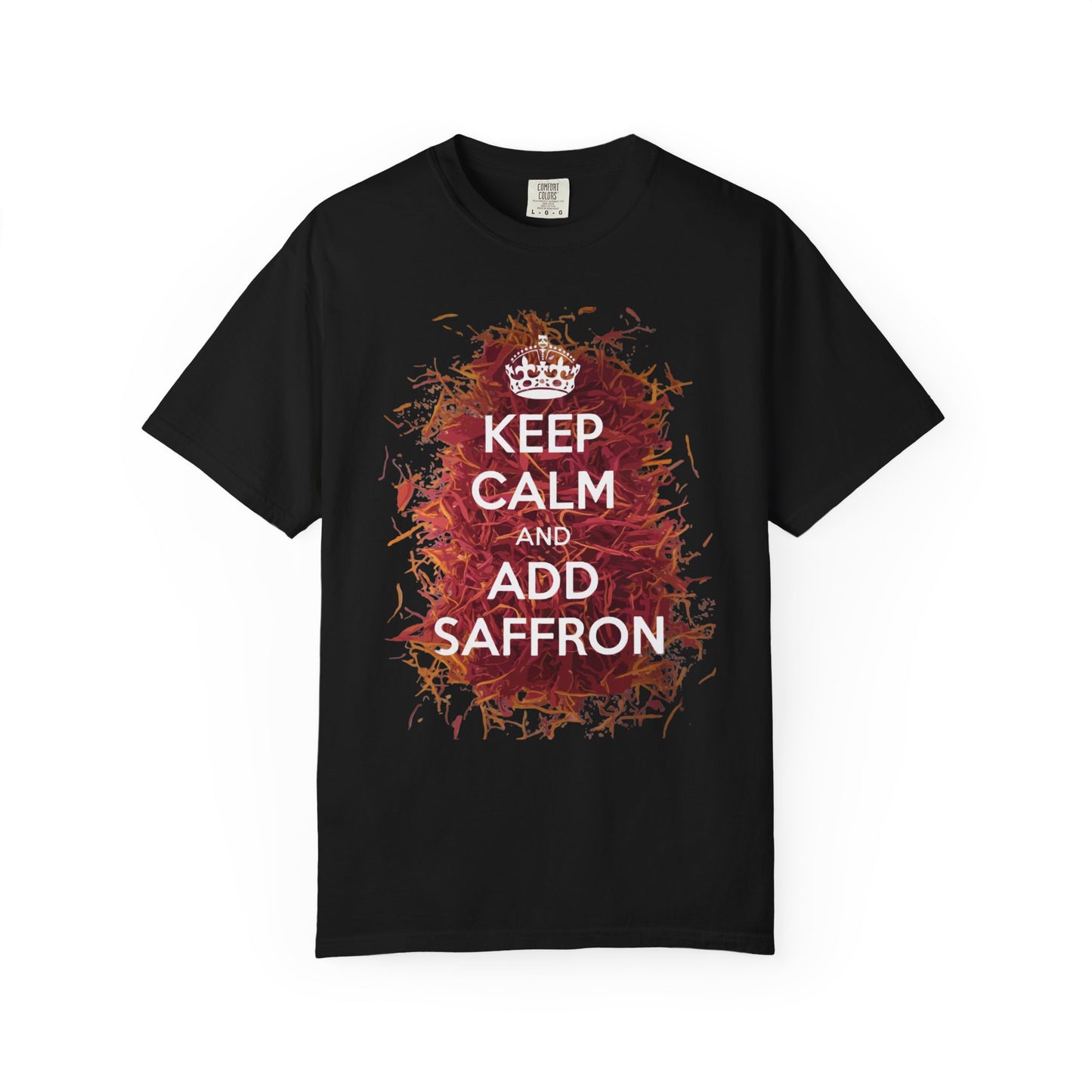 Keep Calm and Add Saffron Premium Tee