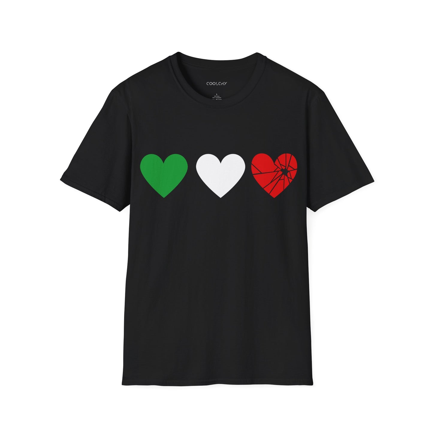 Iran Shattered Heart Unisex T-Shirt