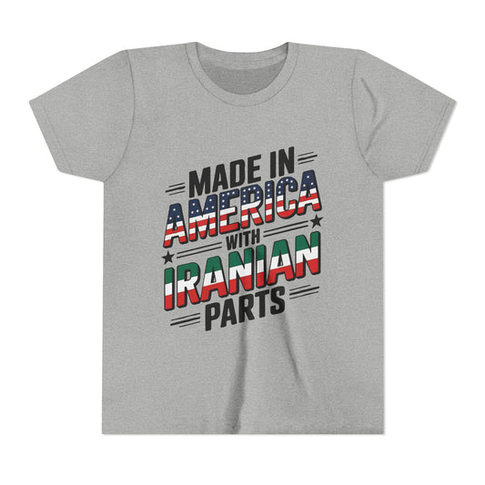 Made in America, with Iranian Parts Youth Tee