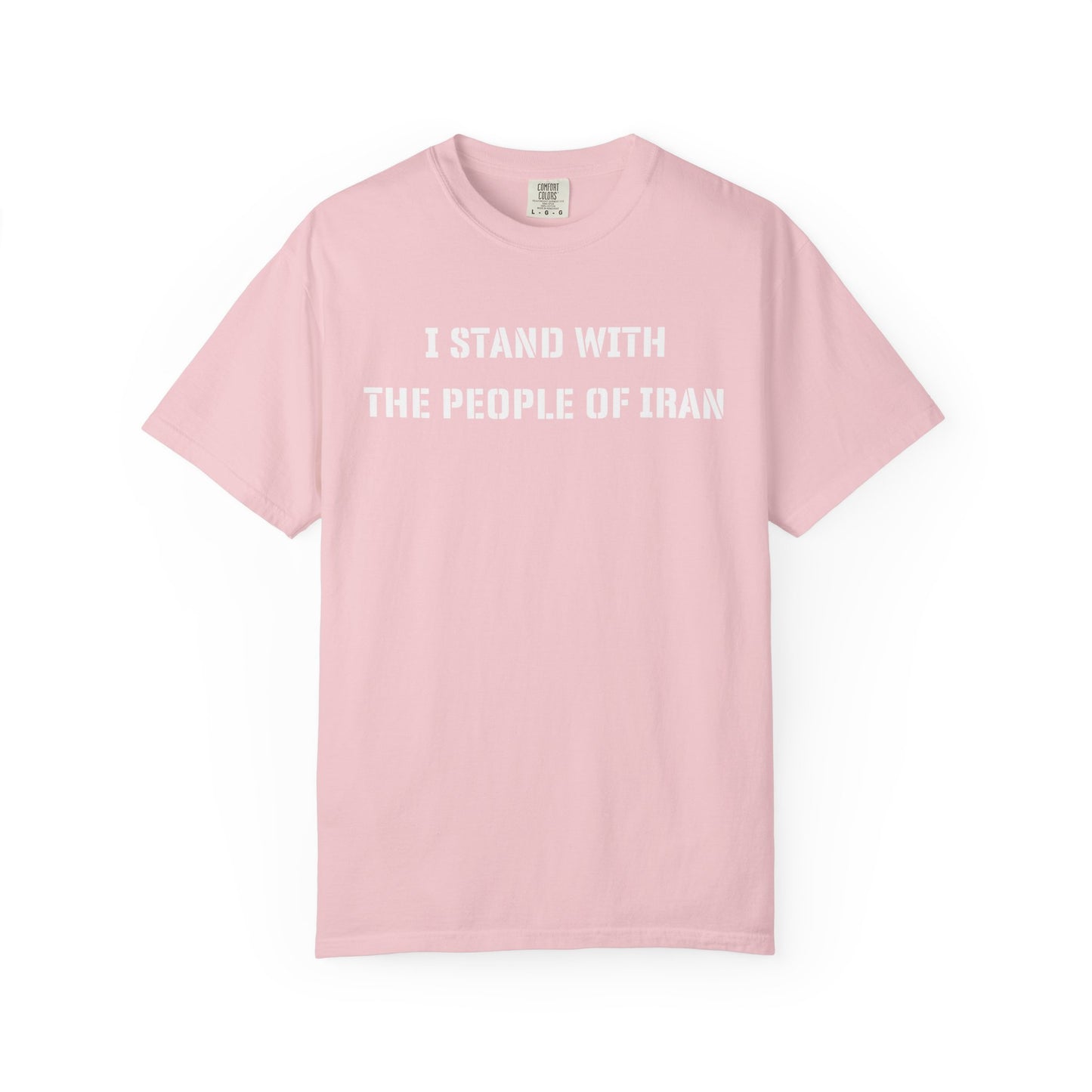 I Stand with the People of Iran - Stencil Premium Tee