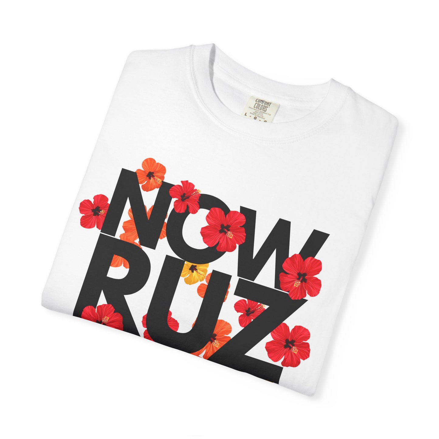 Nowruz - Floral Typography Premium Tee