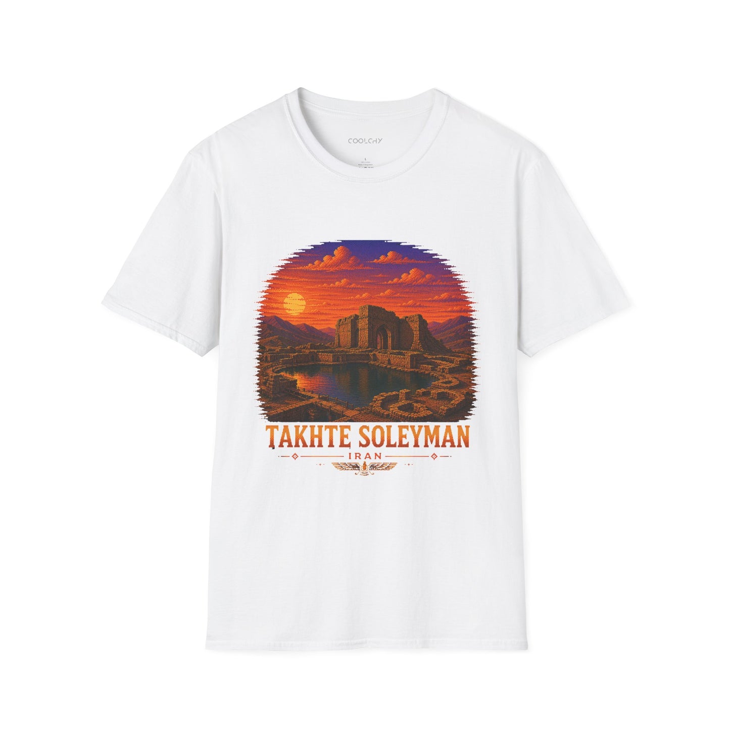 Takhte Soleyman - Pixel Art Unisex T-Shirt
