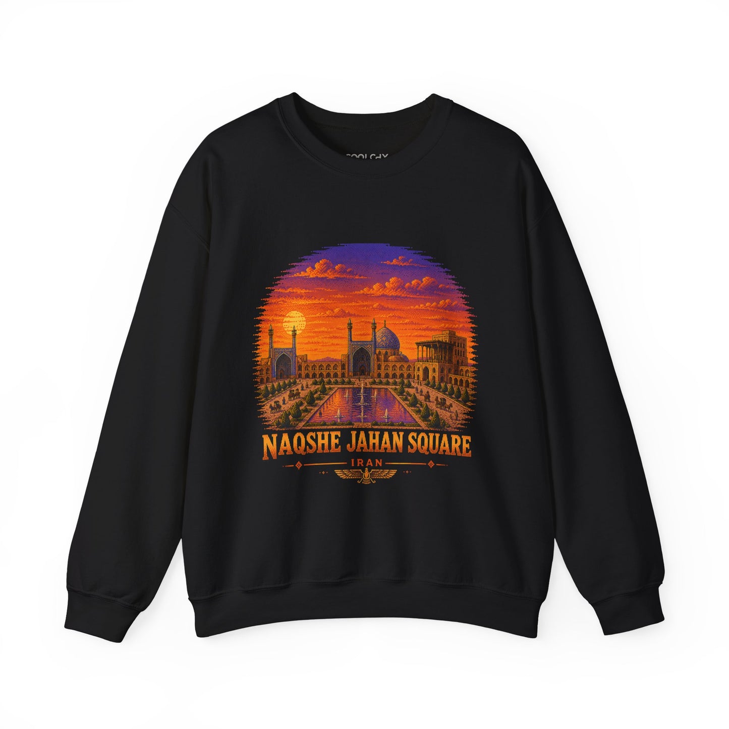 Naqshe Jahan Square - Pixel Art Sweatshirt