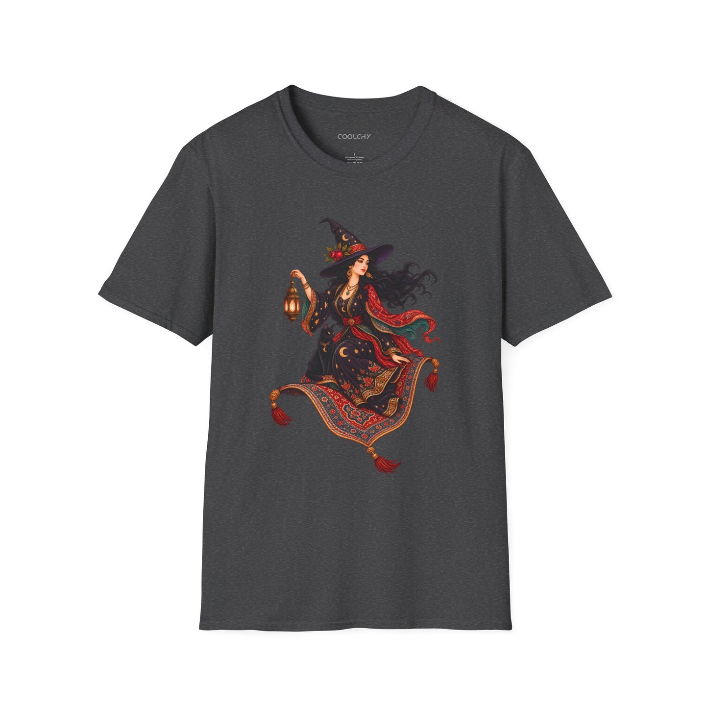Witch and the Magic Carpet Unisex T-Shirt