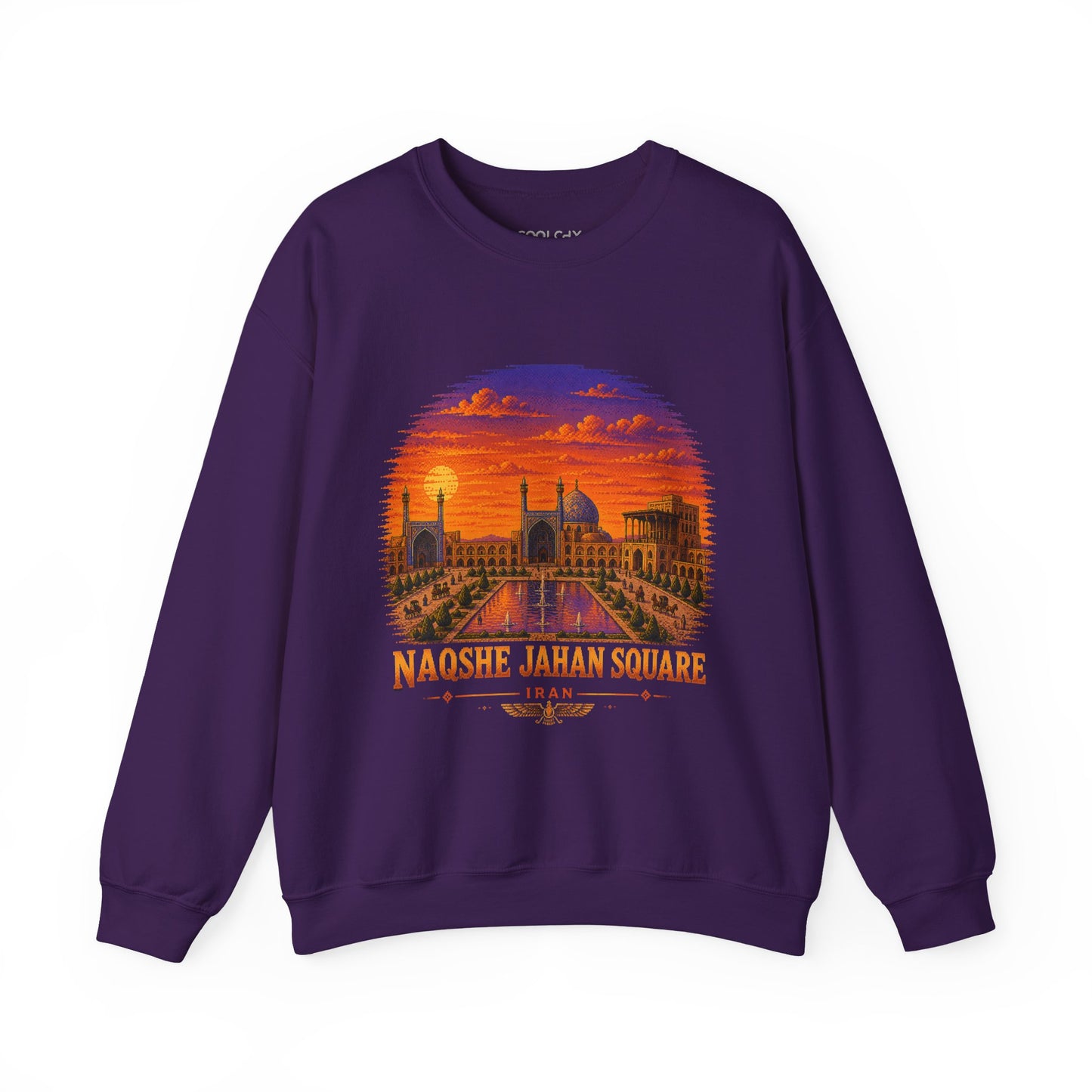 Naqshe Jahan Square - Pixel Art Sweatshirt
