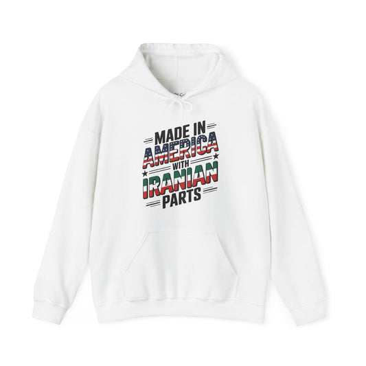 Made in America, with Iranian Parts Hoodie