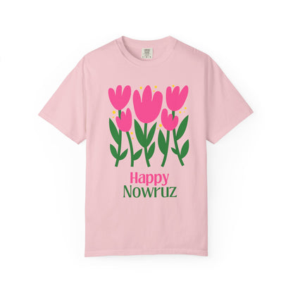 Happy Nowruz Tulips Premium Tee