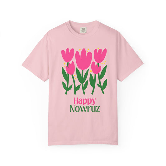 Happy Nowruz Tulips Premium Tee