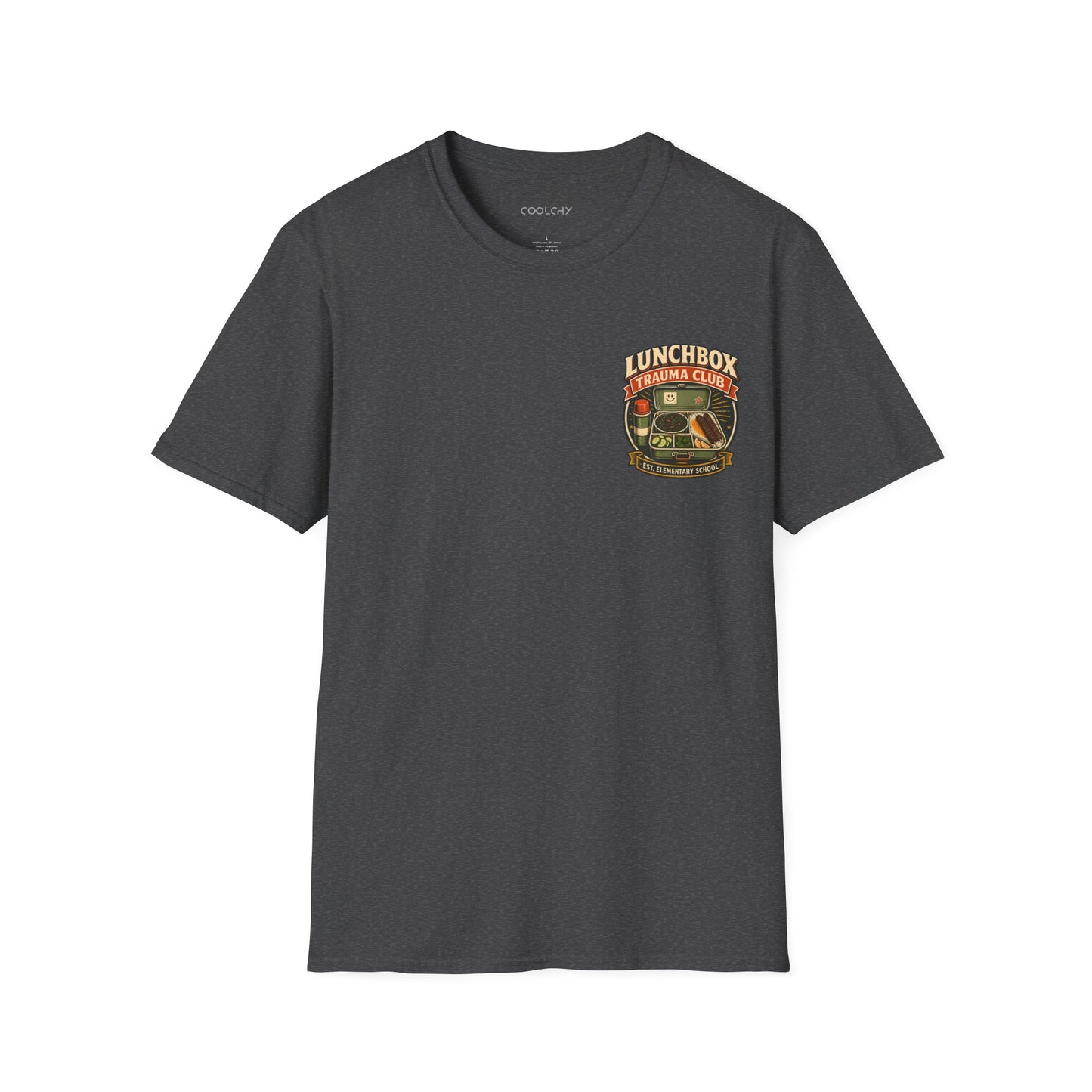 Lunchbox Trauma Club - Chest Print Unisex T-Shirt