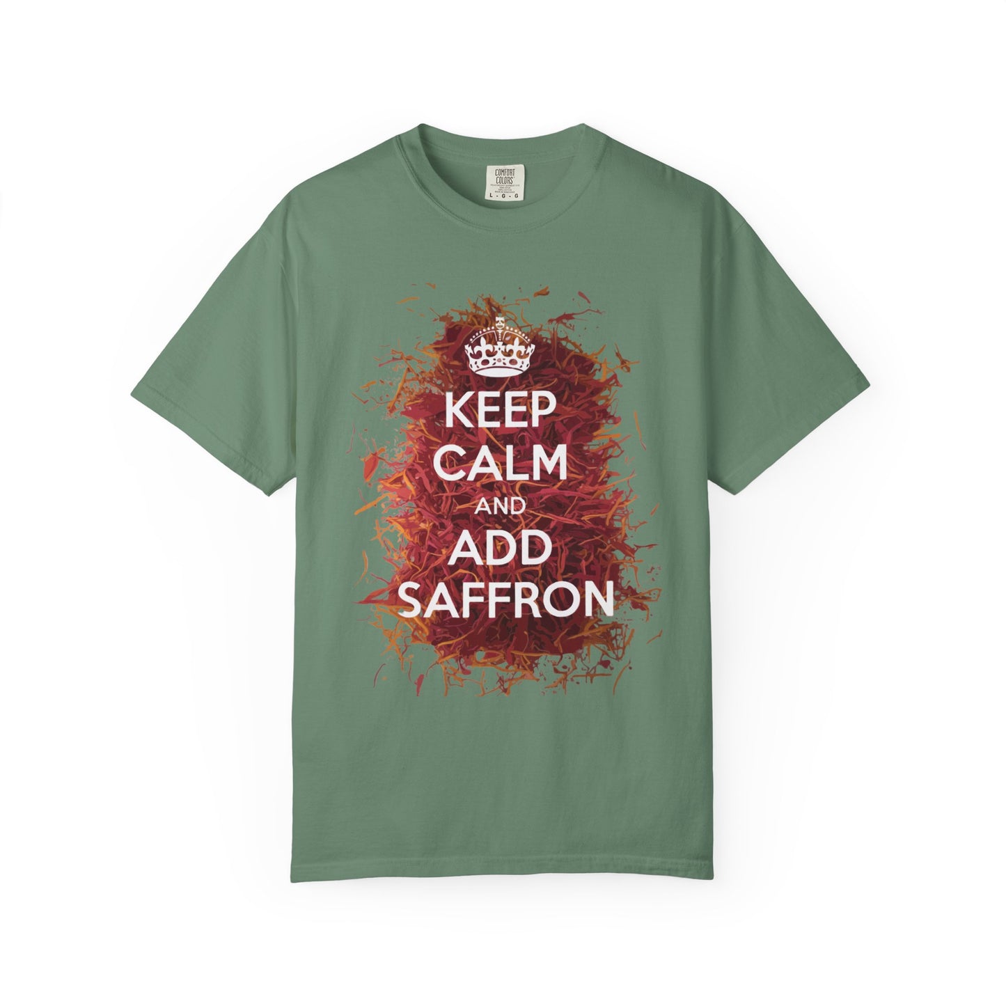 Keep Calm and Add Saffron Premium Tee