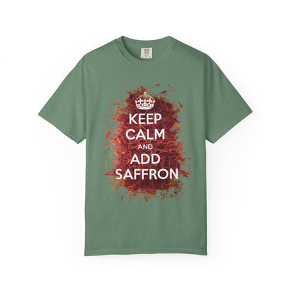 Keep Calm and Add Saffron Premium Tee