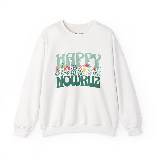 Happy Nowruz Floral Sweatshirt