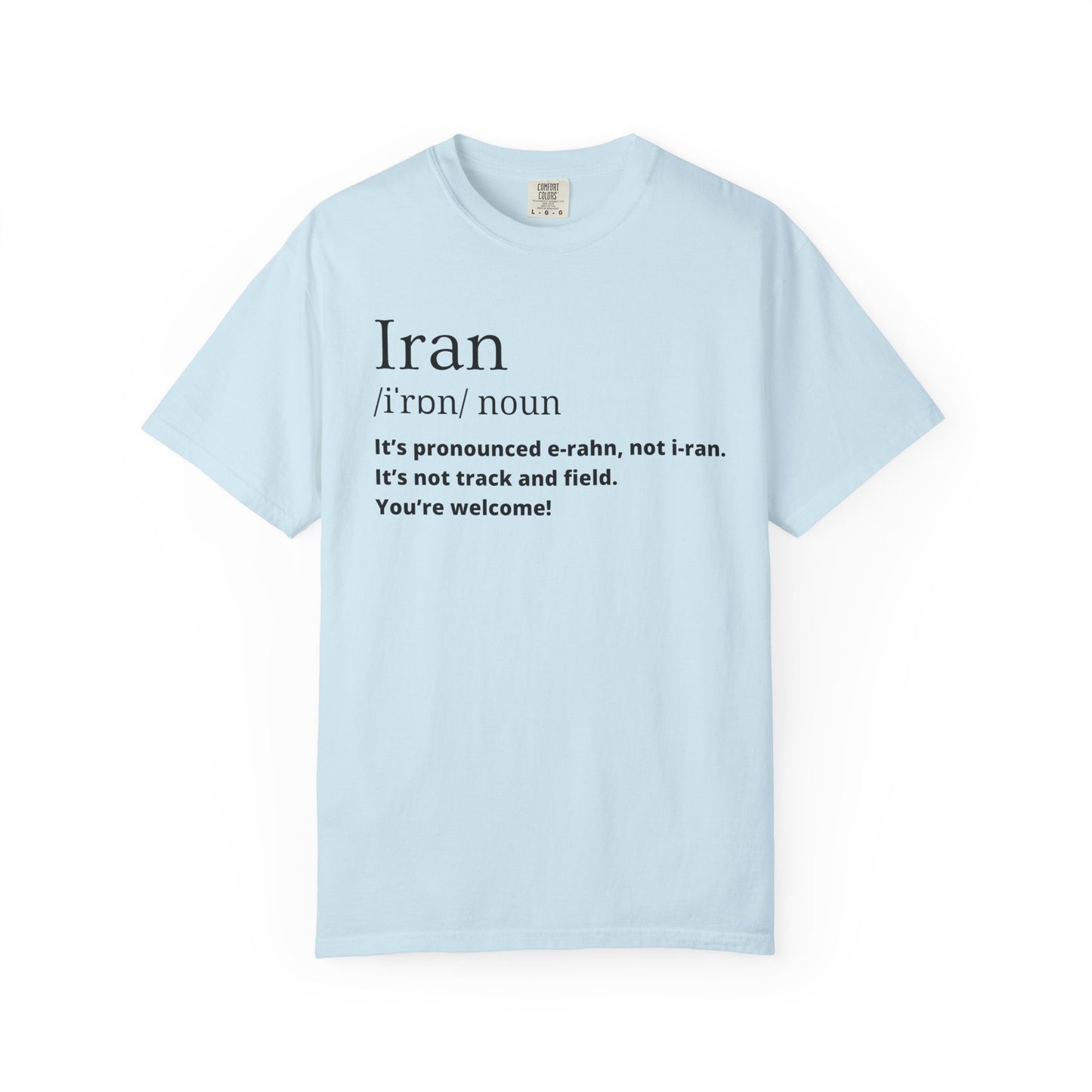 Iran Pronunciation Premium Tee