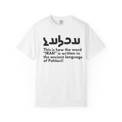 Write Iran Ancient Way Premium Tee