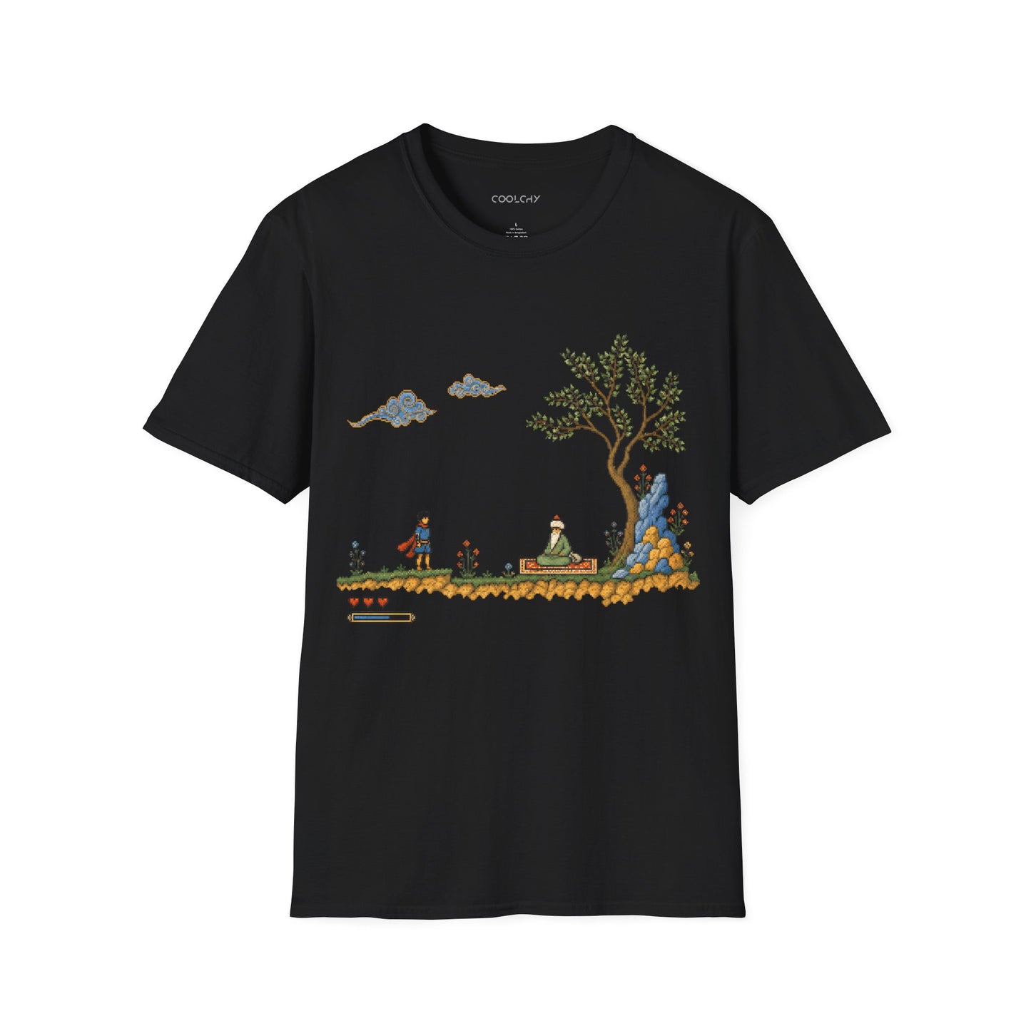 Retro Quest - Pixel Art Unisex T-Shirt