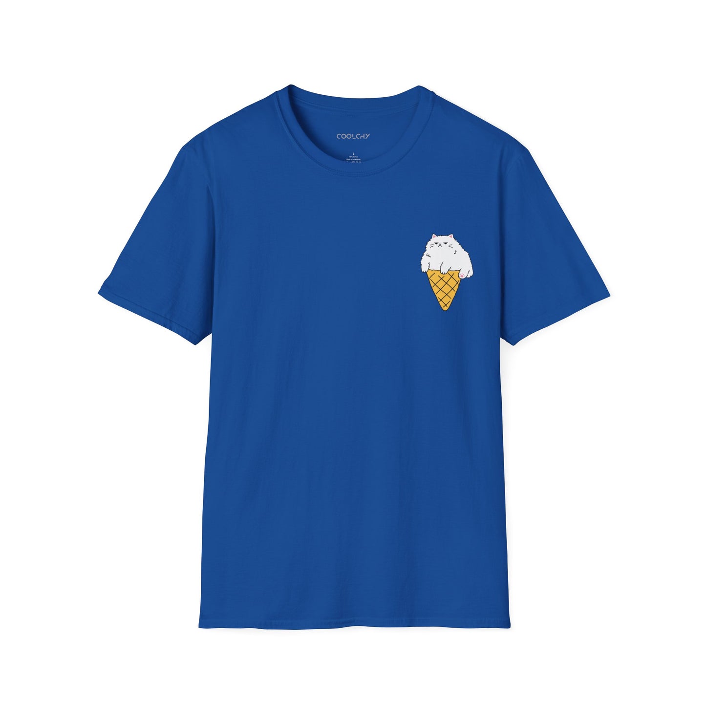 Persian Ice Cream Cone - Chest Print Unisex T-Shirt