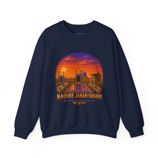 Naqshe Jahan Square - Pixel Art Sweatshirt