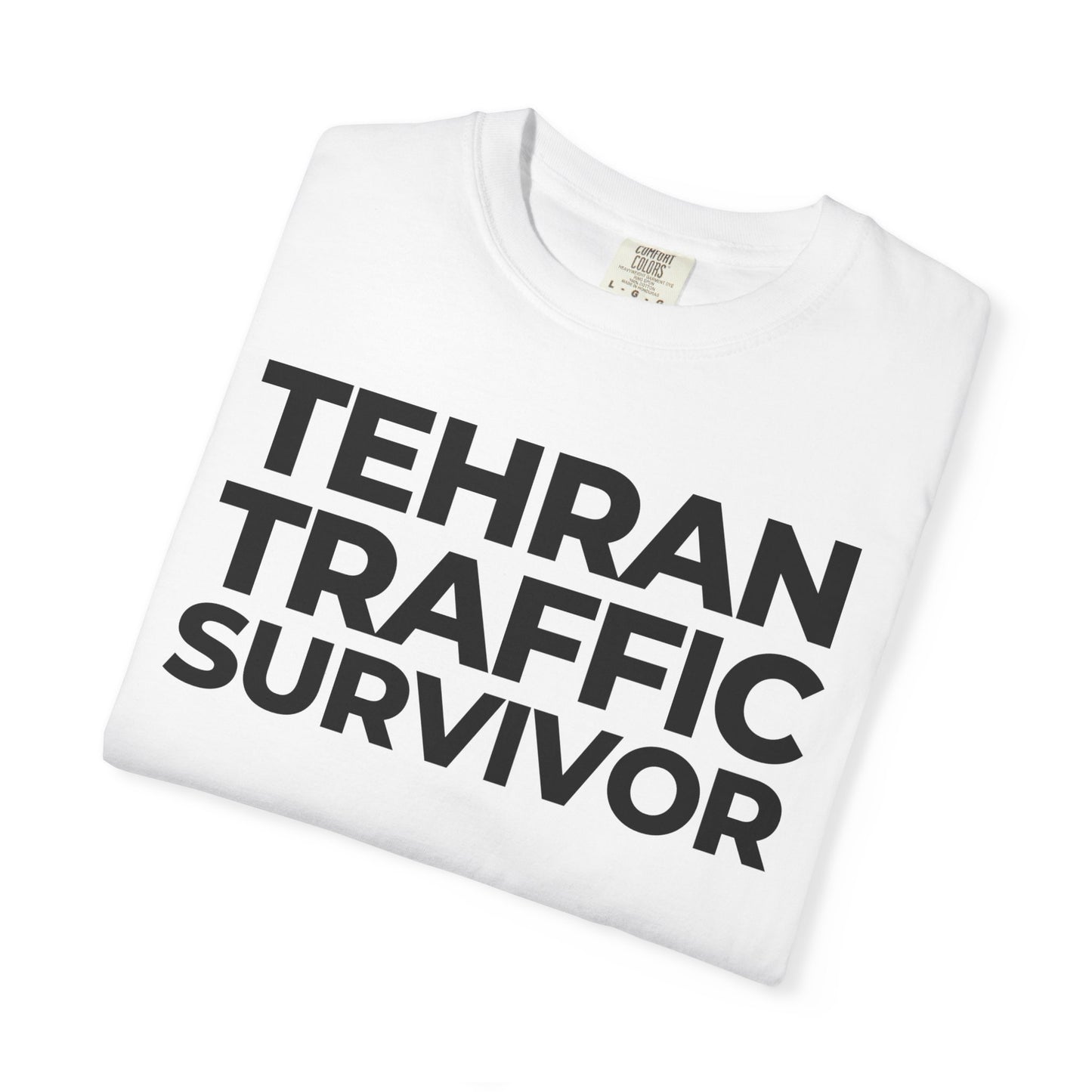 Tehran Traffic Survivor Premium Tee