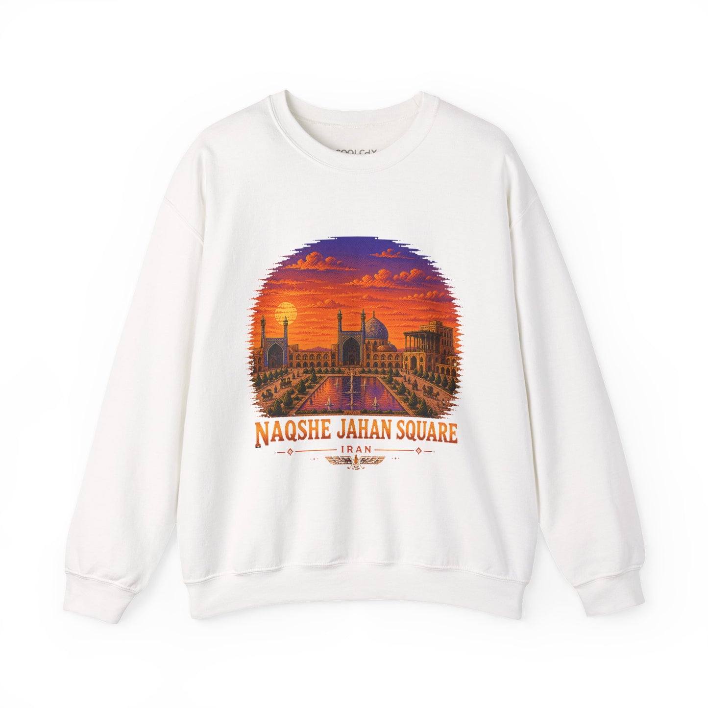 Naqshe Jahan Square - Pixel Art Sweatshirt