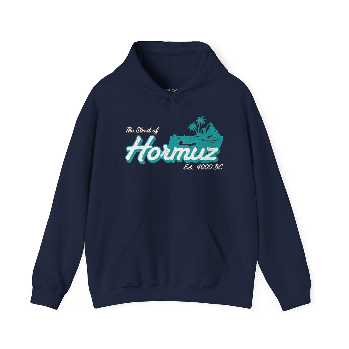 Strait of Hormuz Scene Hoodie