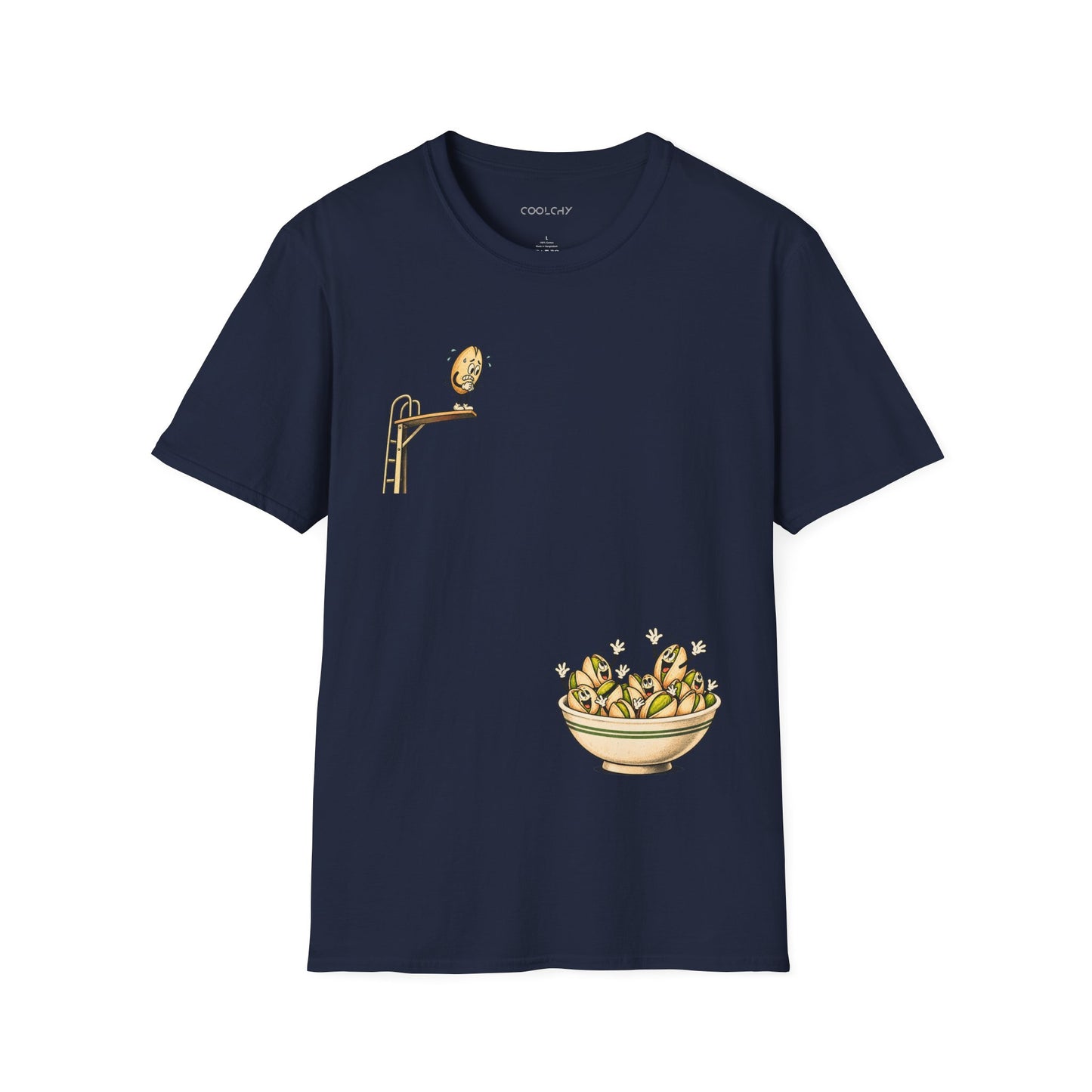 Diving Pistachio Unisex T-Shirt