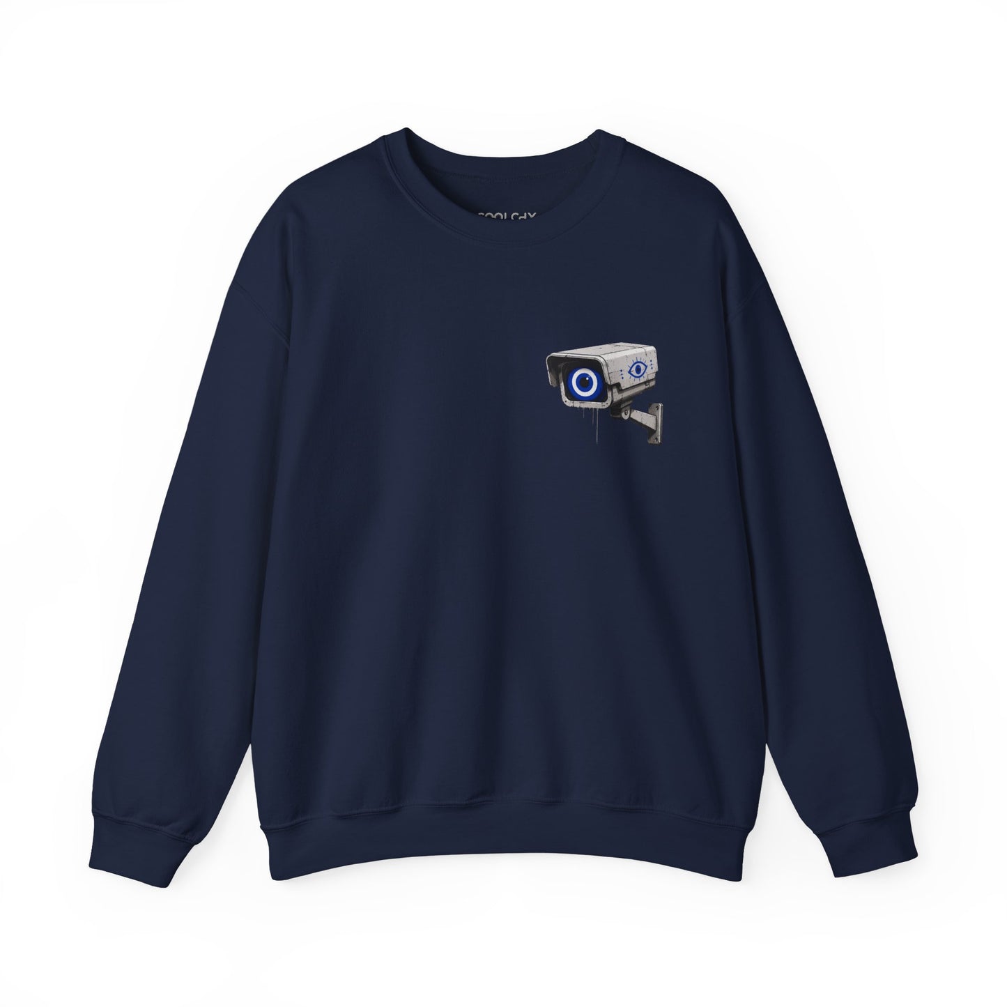 Evil Eye Watching Sweatshirt - Chest Print