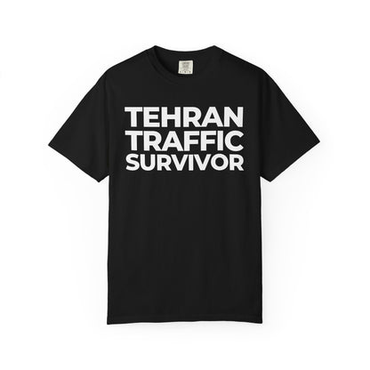 Tehran Traffic Survivor Premium Tee