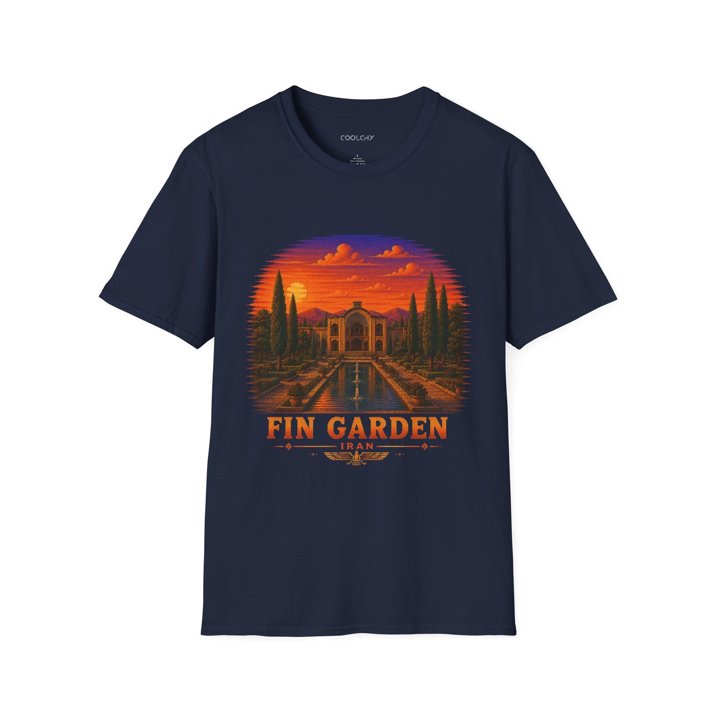 Fin Garden - Pixel Art Unisex T-Shirt