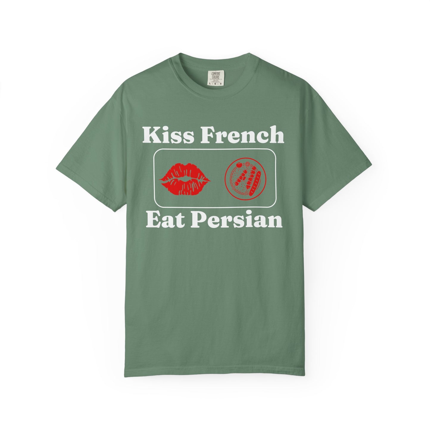 Kiss French Eat Persian Nowruz Premium Tee